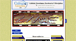 Desktop Screenshot of colegio-genesis.com